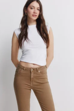 New Springfield Couleur du jeans Kick Flare nude