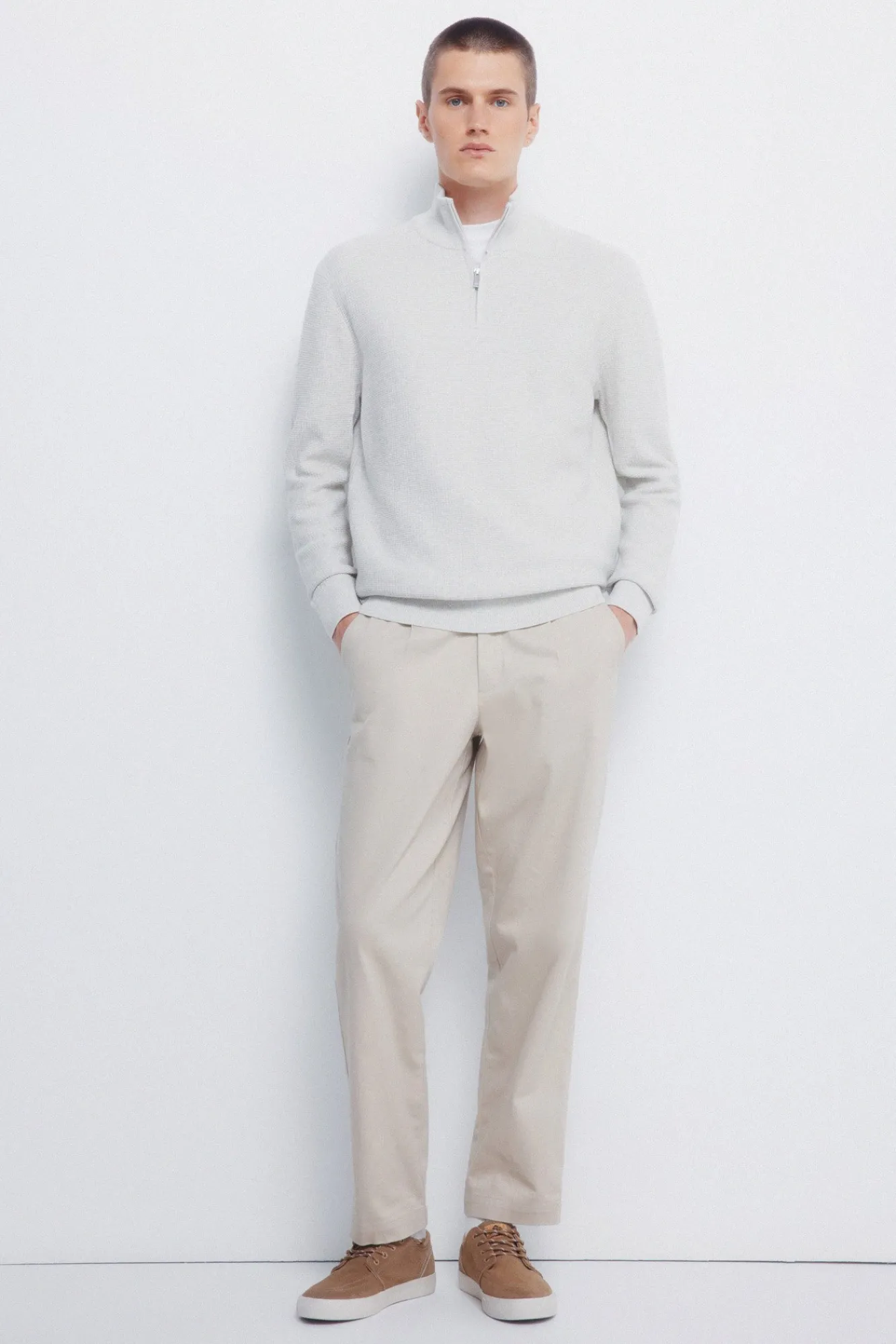 Hot Springfield Fermeture pull uni gris