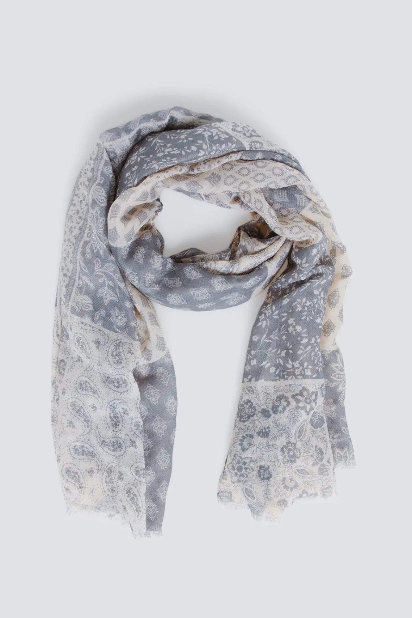 Discount Springfield Foulard multi-imprimé bleu