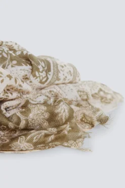 Best Springfield Foulard multi-imprim&eacute; beige
