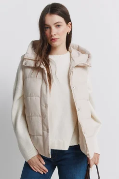 Best Springfield Gilet matelassé avec capuche