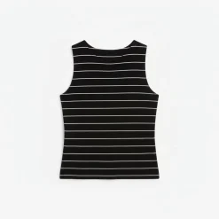 Best Springfield Haut sans manches col rond en coton