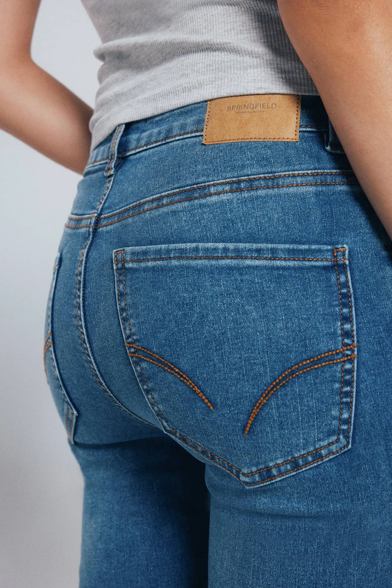 Springfield Jean skinny bleu