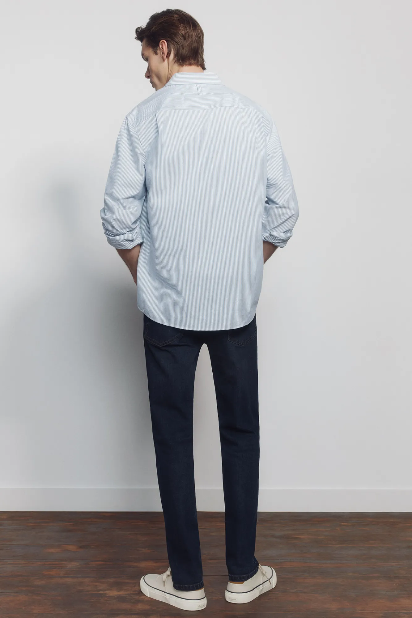 Discount Springfield Jeans très foncé skinny bleu
