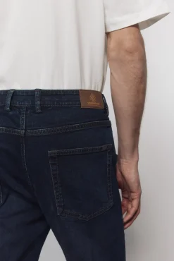 Discount Springfield Jeans très foncé skinny bleu