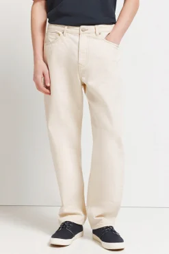 Discount Springfield Jeans coupe droite &eacute;cru blanc
