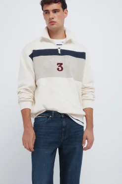 Clearance Springfield Jeans coupe r&eacute;guli&egrave;re d&eacute;lav&eacute; fonc&eacute; bleu