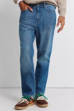 Hot Springfield Jeans d&eacute;lavage moyen regular fit bleu