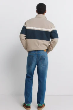 Hot Springfield Jeans d&eacute;lavage moyen regular fit bleu