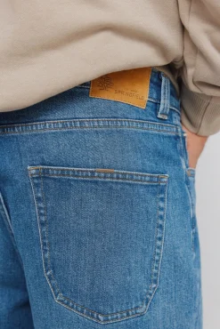 Hot Springfield Jeans d&eacute;lavage moyen regular fit bleu