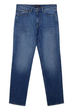 Hot Springfield Jeans d&eacute;lavage moyen regular fit bleu