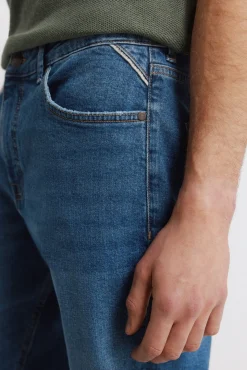 Discount Springfield Jeans délavage moyen slim fit bleu