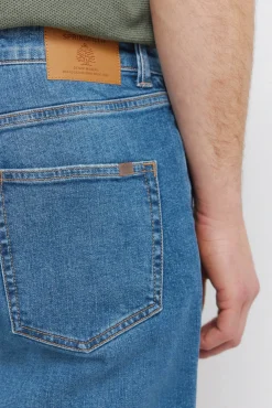 Discount Springfield Jeans délavage moyen slim fit bleu