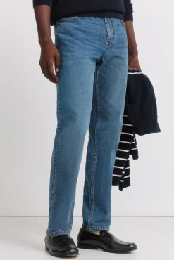 Best Springfield Jeans d&eacute;lavage moyen fonc&eacute; coupe skinny bleu