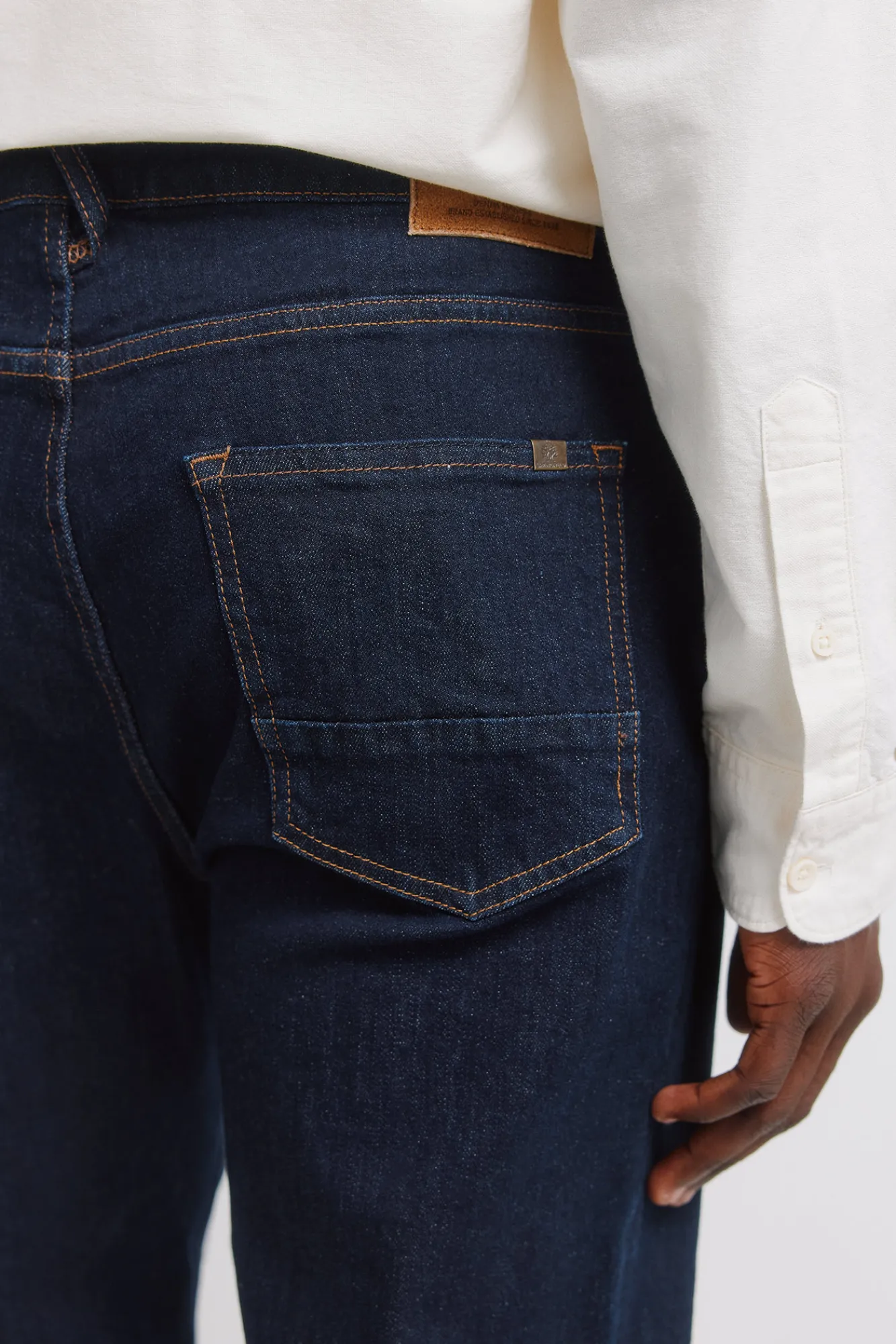 Hot Springfield Jeans désencollé slim fit bleu