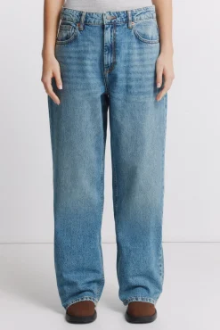 Springfield Jeans large bleu