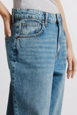 Springfield Jeans large bleu