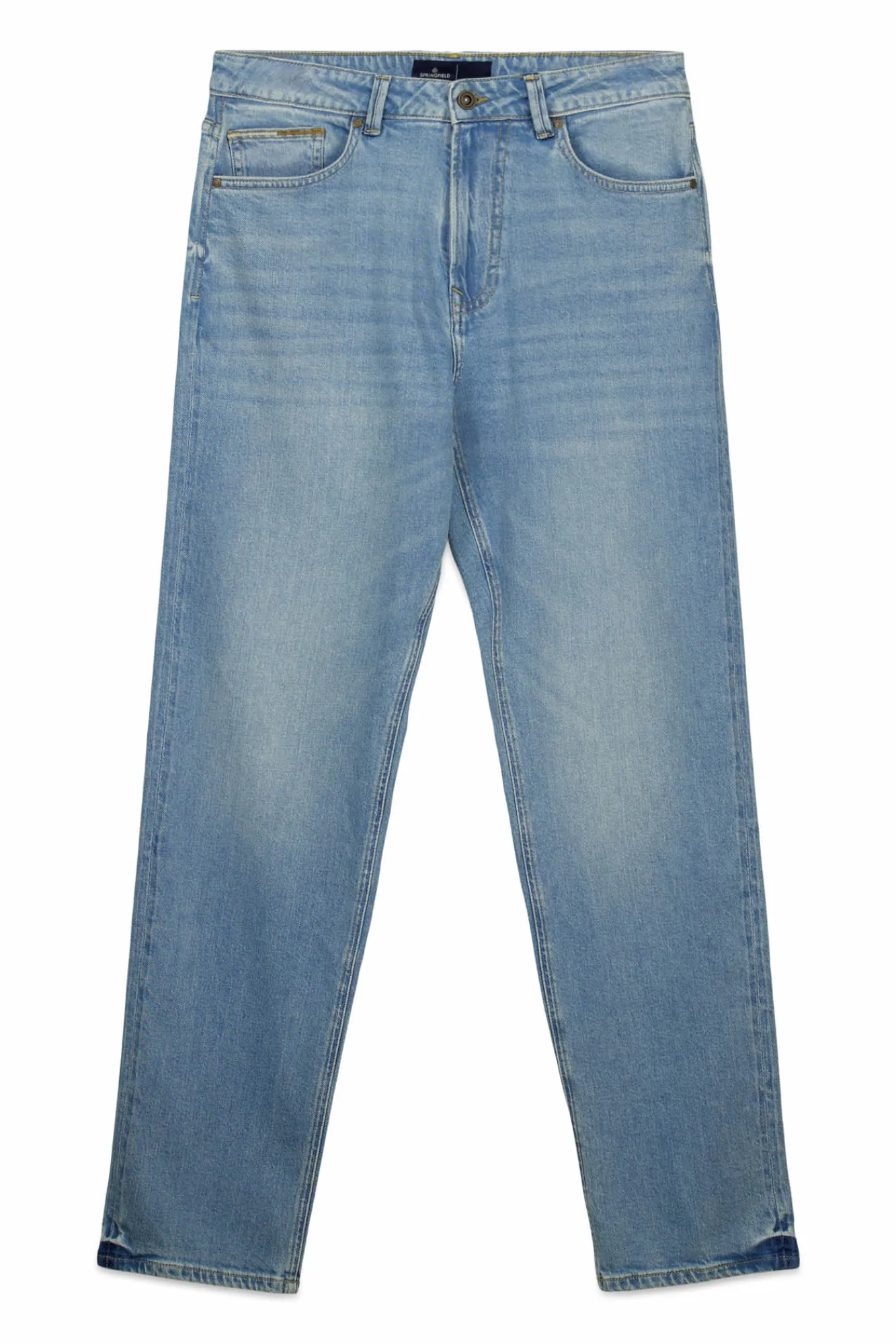 Online Springfield Jeans lavage clair moyen coupe regular bleu