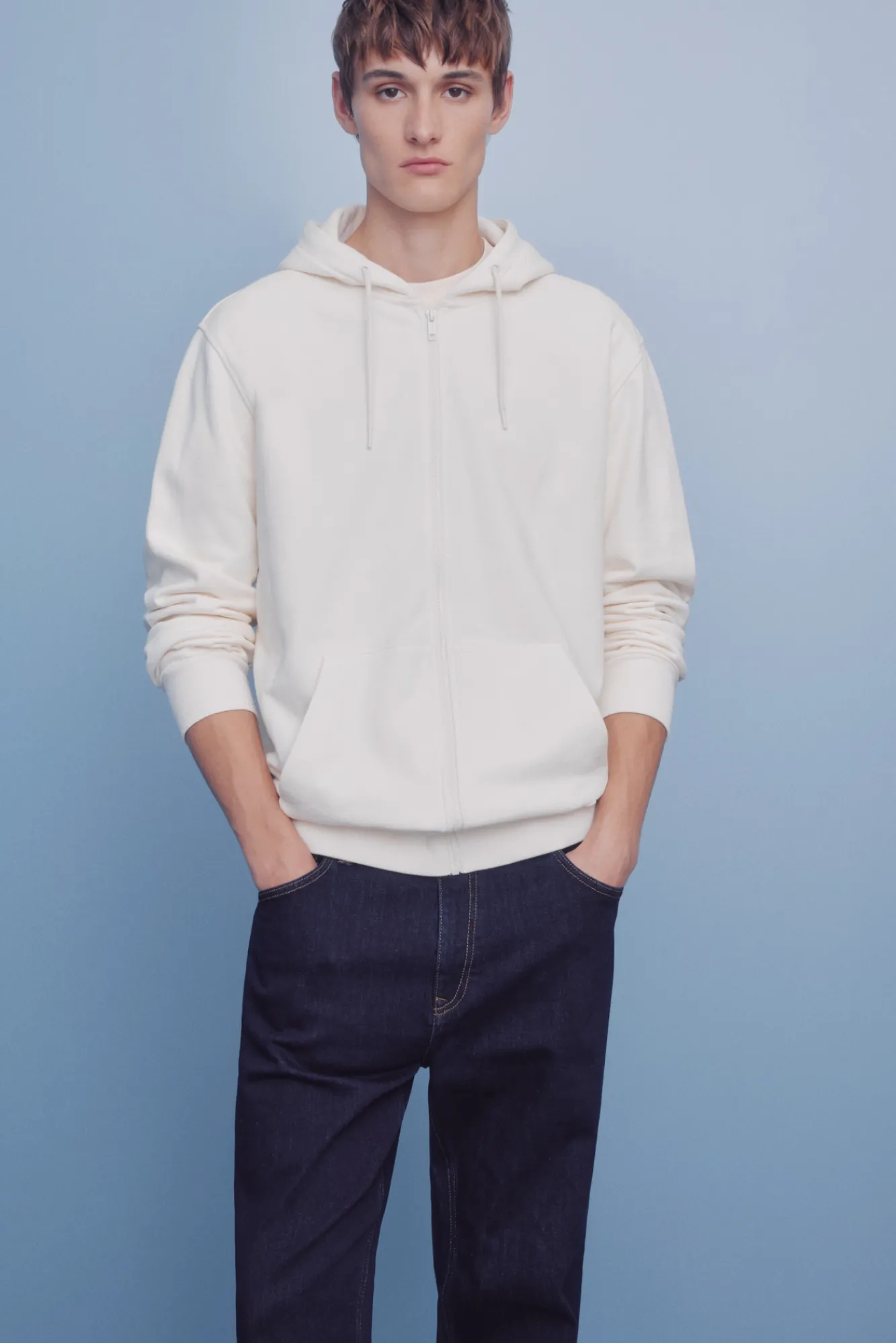 Online Springfield Jeans lavé désencollé bleu