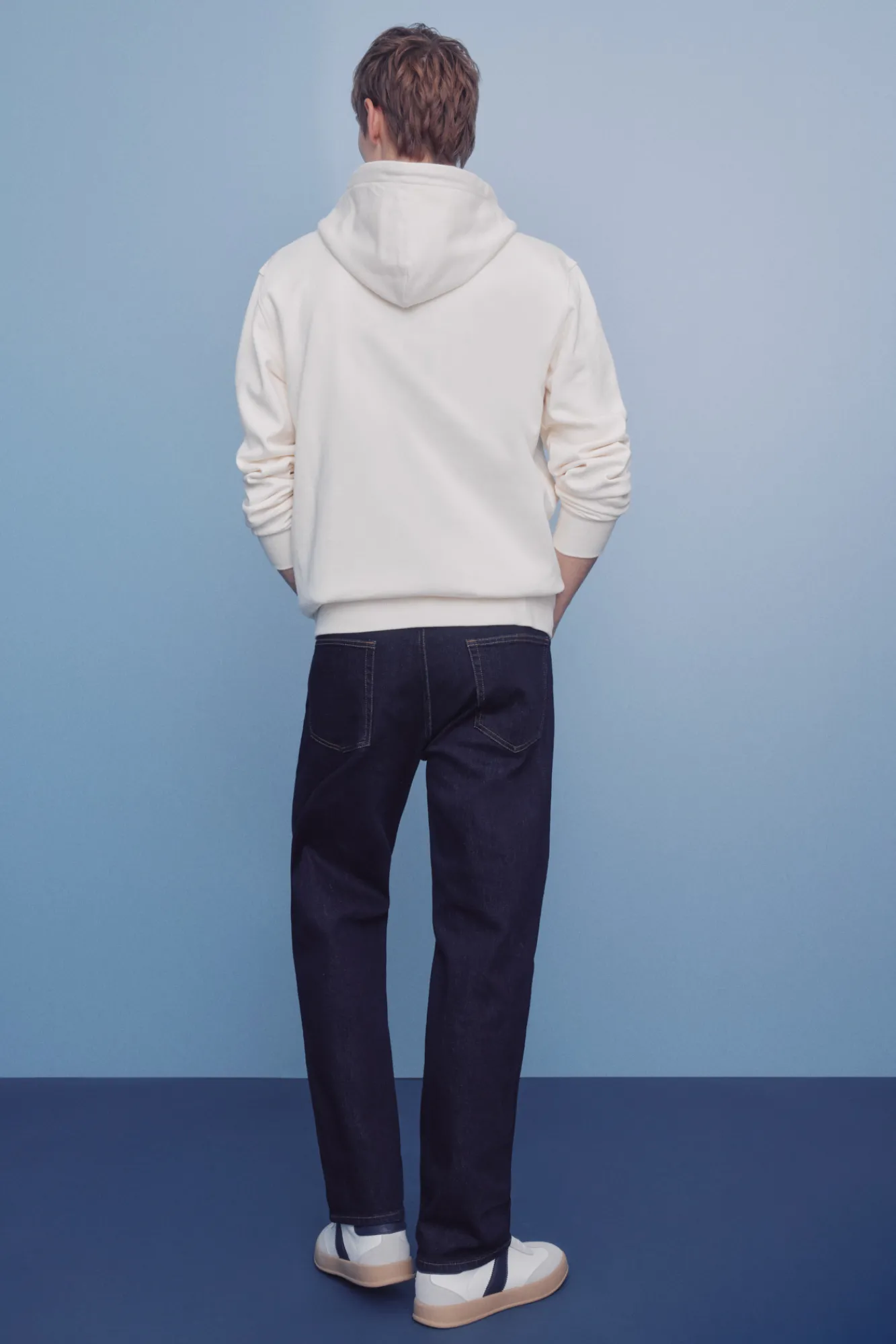 Online Springfield Jeans lavé désencollé bleu