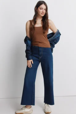 Outlet Springfield Jeans marin bleu