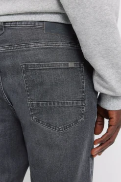 Outlet Springfield Jeans noir délavé slim fit gris