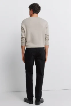 Outlet Springfield Jeans lavé coupe skinny noir