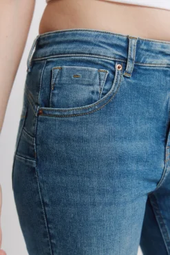 Hot Springfield Jeans push-up bleu