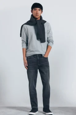 Clearance Springfield Jeans skinny d&eacute;lav&eacute; fonc&eacute; gris