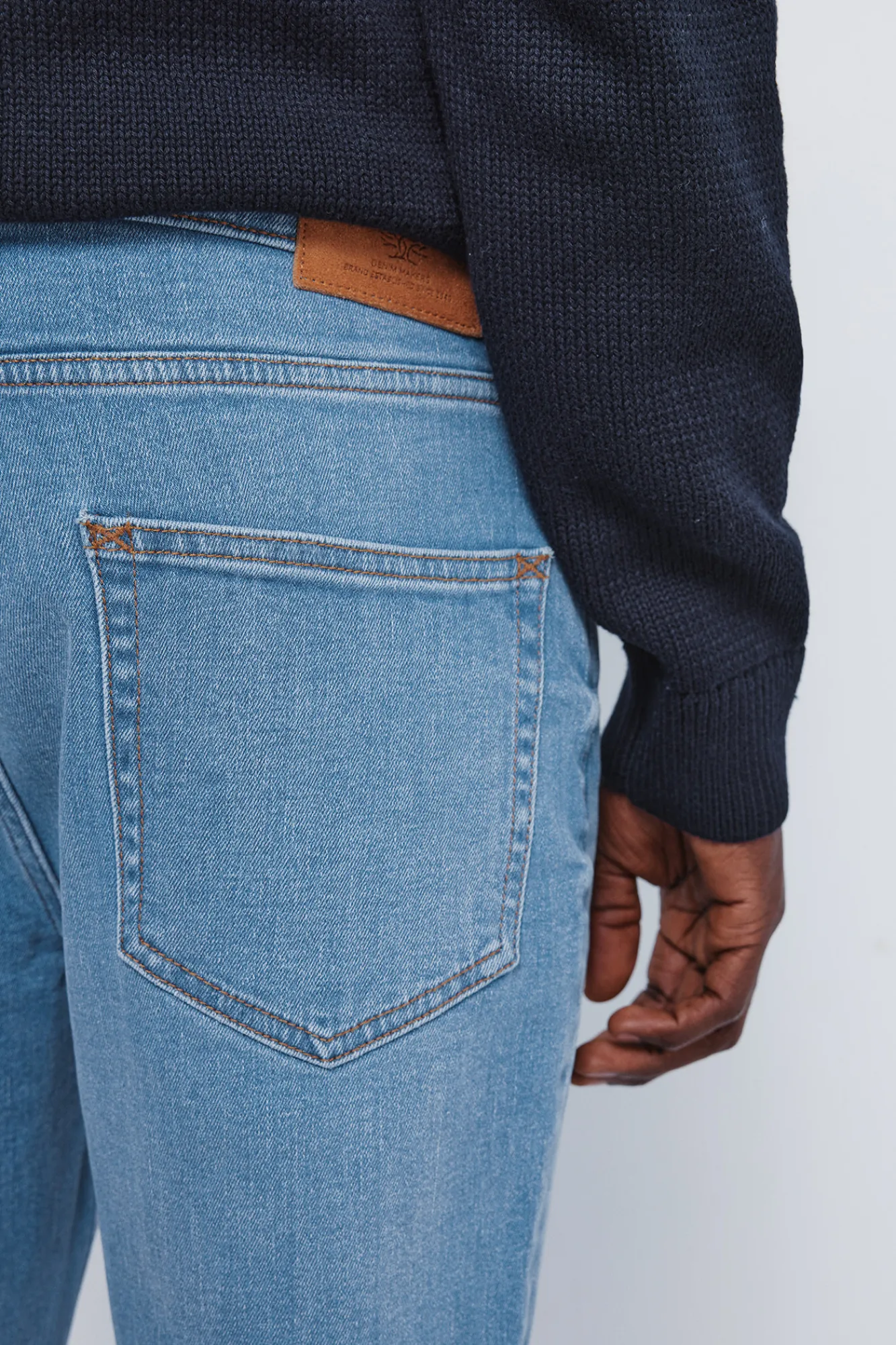 Sale Springfield Jeans slim à délavage moyen bleu