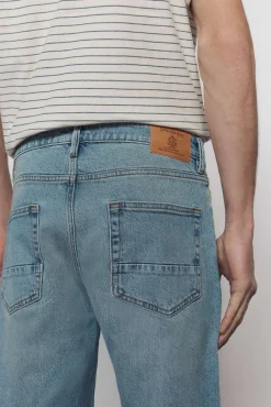New Springfield Jeans surteints slim fit bleu