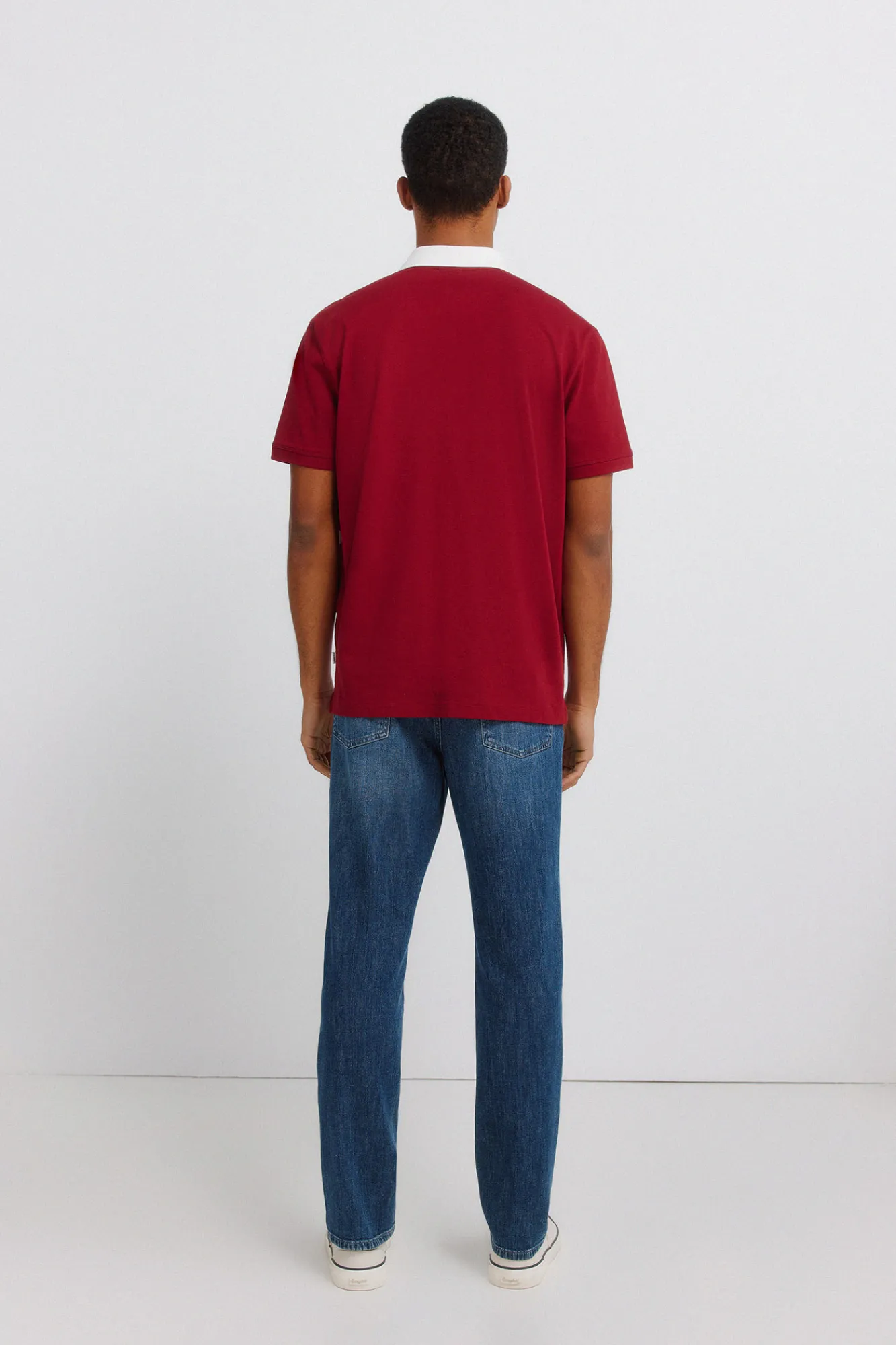 Discount Springfield Jeans ultra-léger délavé foncé slim fit bleu