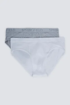 Springfield Pack de 2 slips basiques