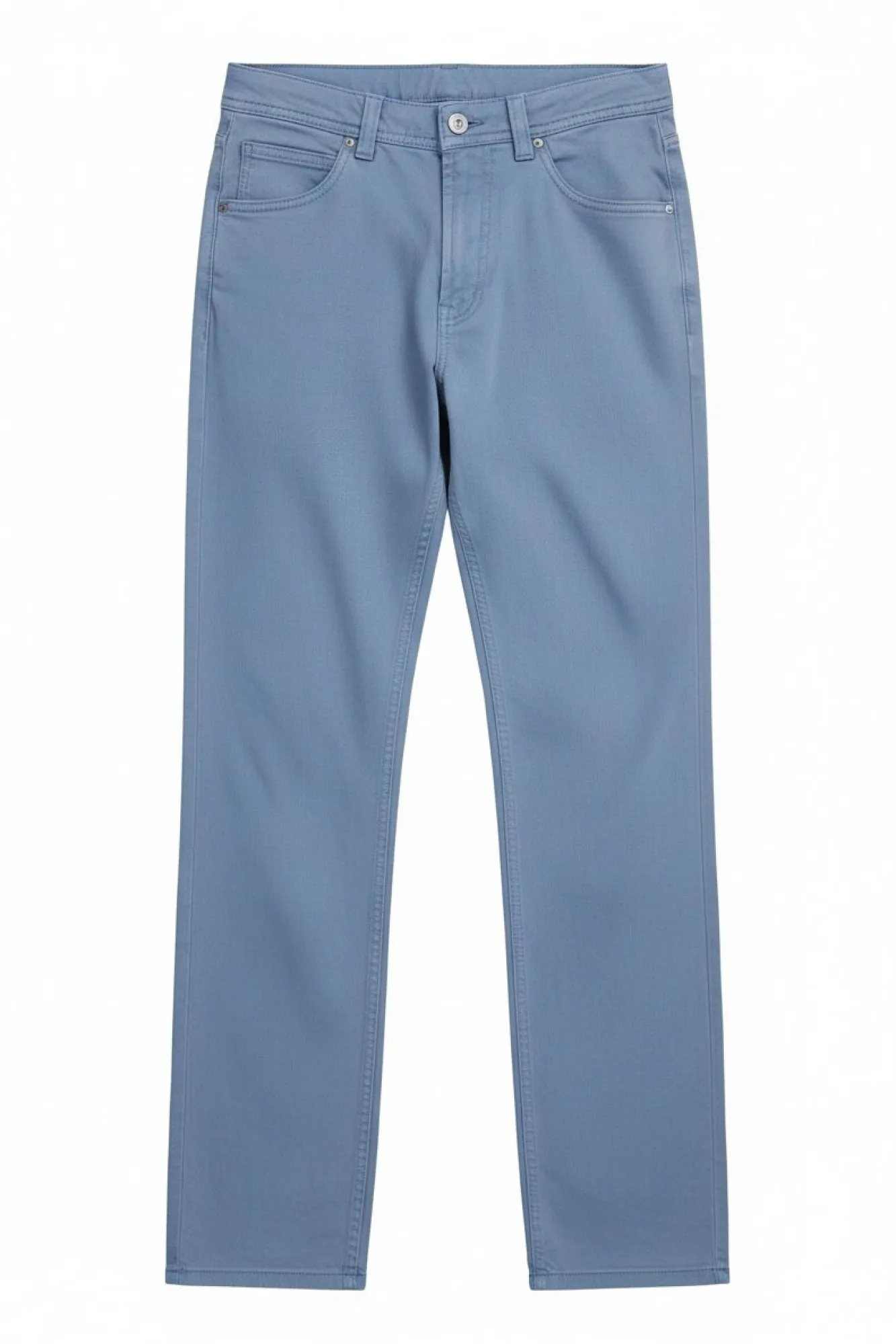 Sale Springfield Pantalon 5 poches lavé coupe droite