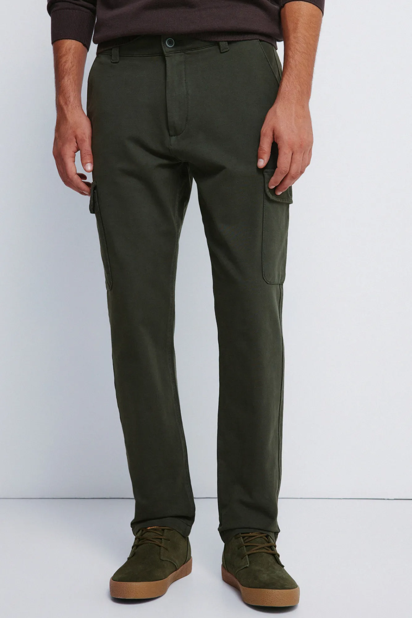 Hot Springfield Pantalon cargo coupe confortable imprimé