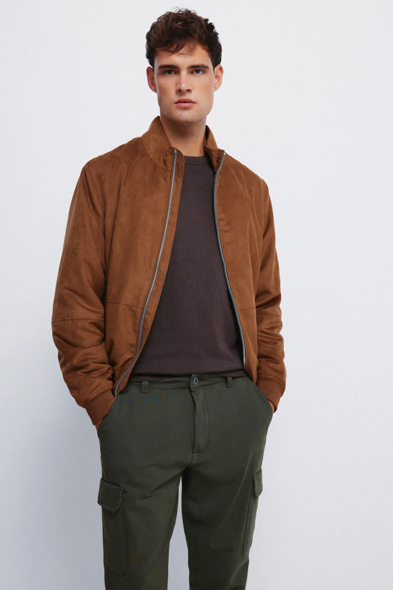 Hot Springfield Pantalon cargo coupe confortable imprimé