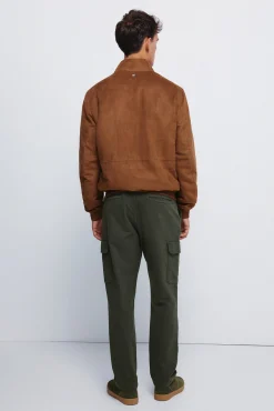 Hot Springfield Pantalon cargo coupe confortable imprimé