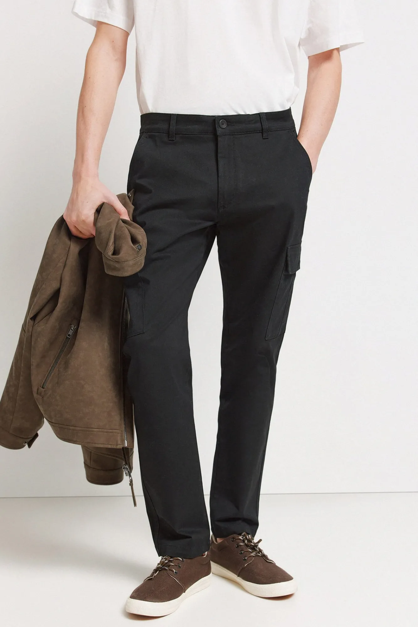 Sale Springfield Pantalon cargo coupe slim confortable
