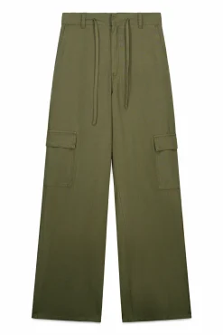 Sale Springfield Pantalon cargo en coton beige