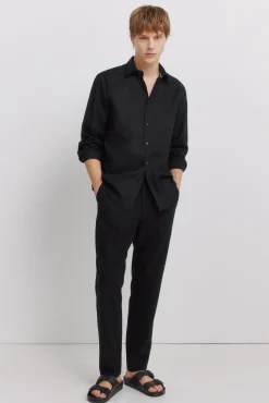 Best Springfield Pantalon chino comfort fit en lin