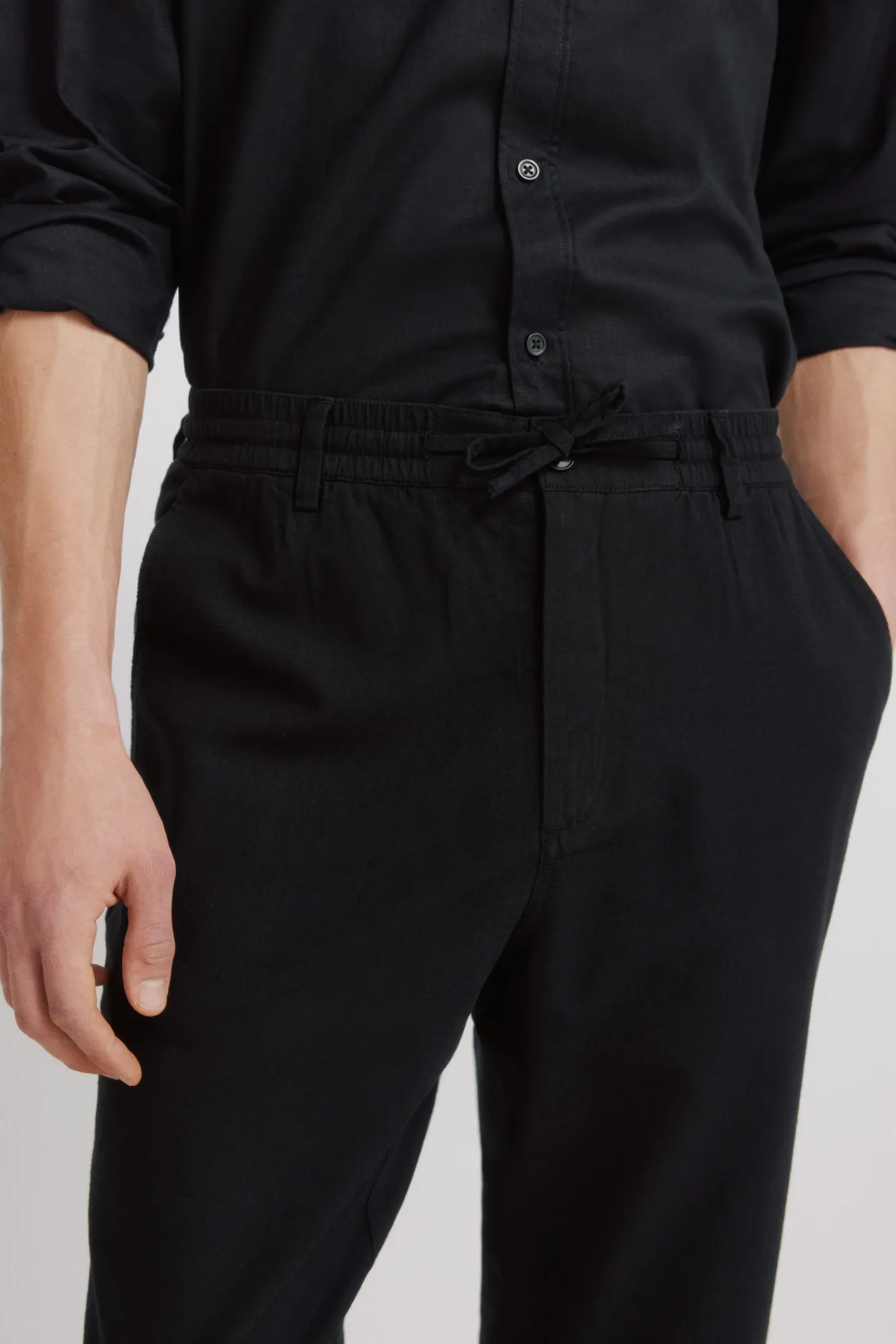 Best Springfield Pantalon chino comfort fit en lin