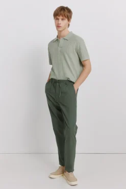 Best Springfield Pantalon chino comfort fit en lin