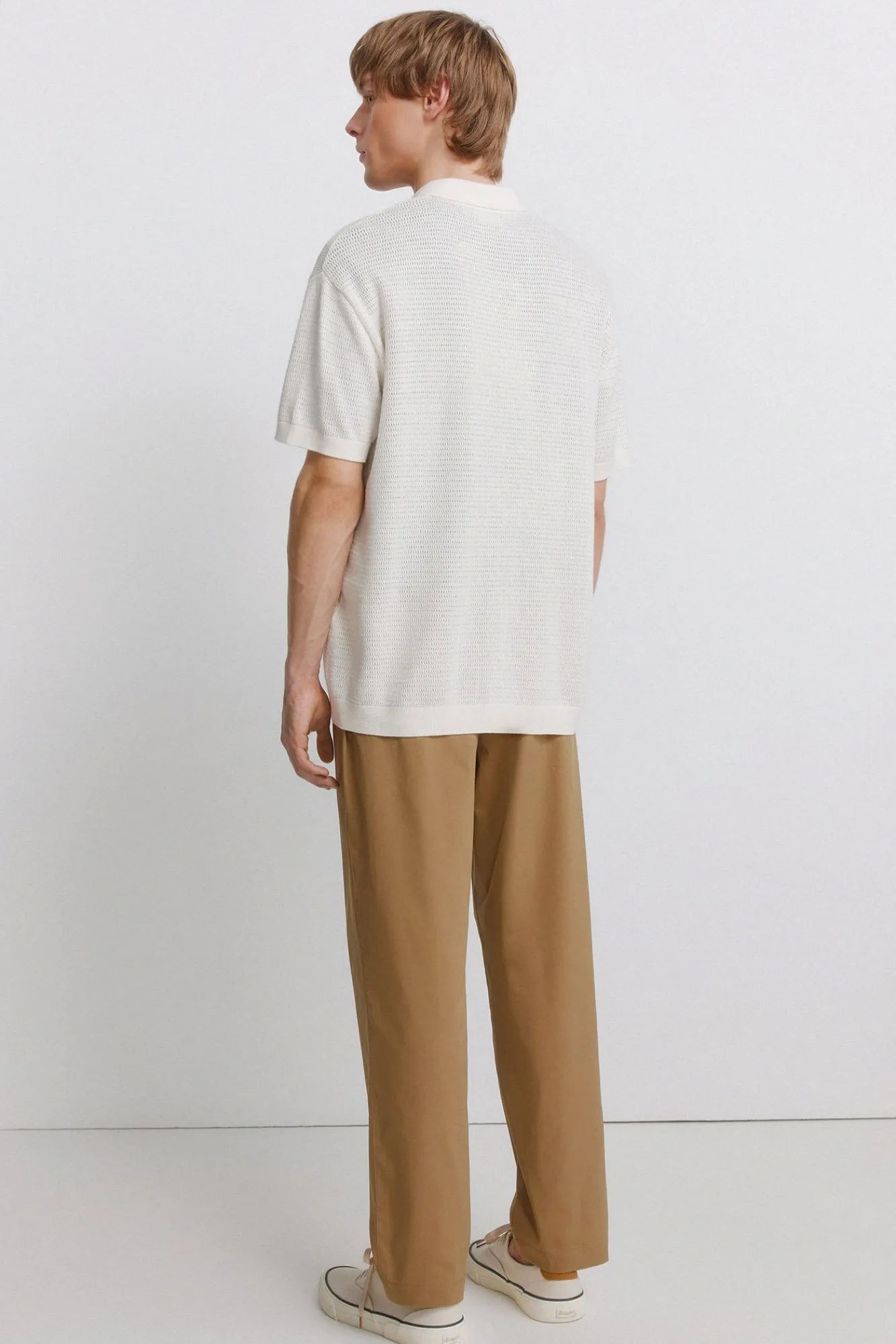 Outlet Springfield Pantalon chino léger relaxed fit