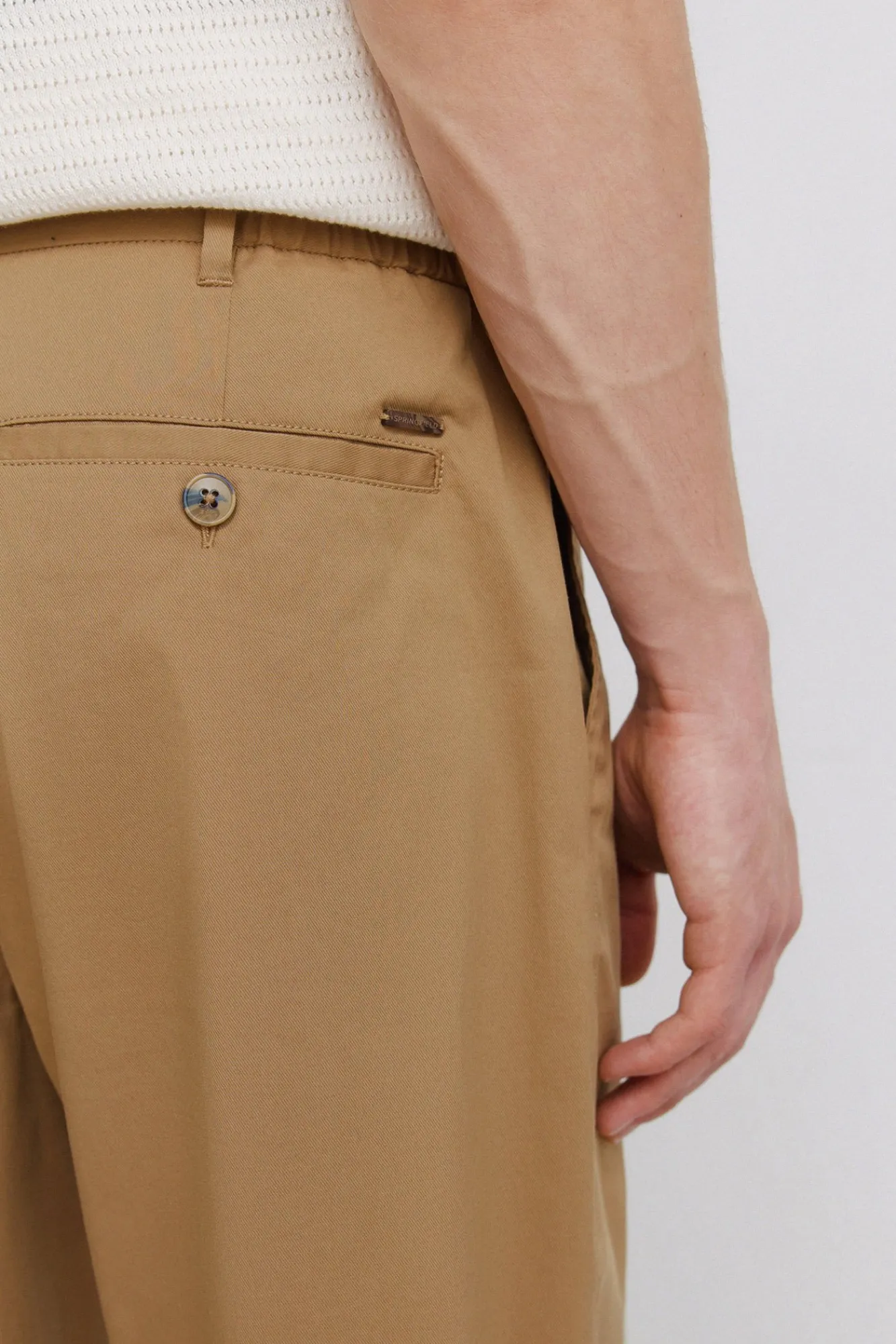 Outlet Springfield Pantalon chino léger relaxed fit