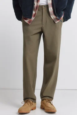 Outlet Springfield Pantalon confort pliss&eacute; coupe d&eacute;contract&eacute;e imprimé