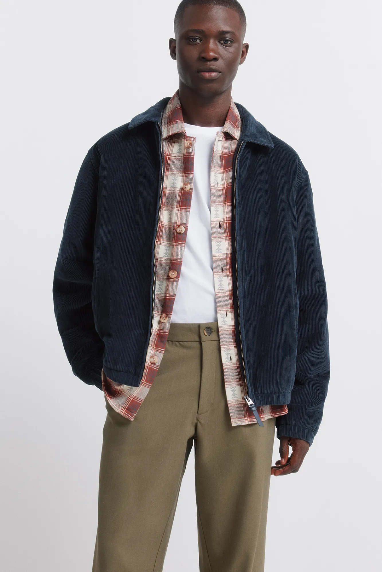 Outlet Springfield Pantalon confort plissé coupe décontractée imprimé