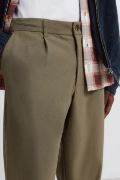 Outlet Springfield Pantalon confort plissé coupe décontractée imprimé