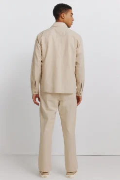 Springfield Pantalon coupe droite en lin