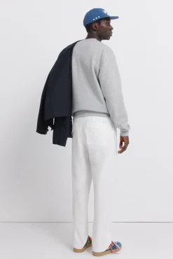 Best Springfield Pantalon droit &agrave; coupe d&eacute;contract&eacute;e beige