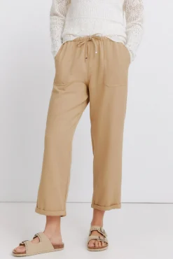 Clearance Springfield Pantalon jogger nude